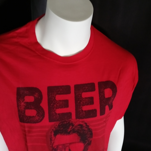 π€ Beer Clinton π€ Men's Printed T-Shirt - Picture 2 of 6